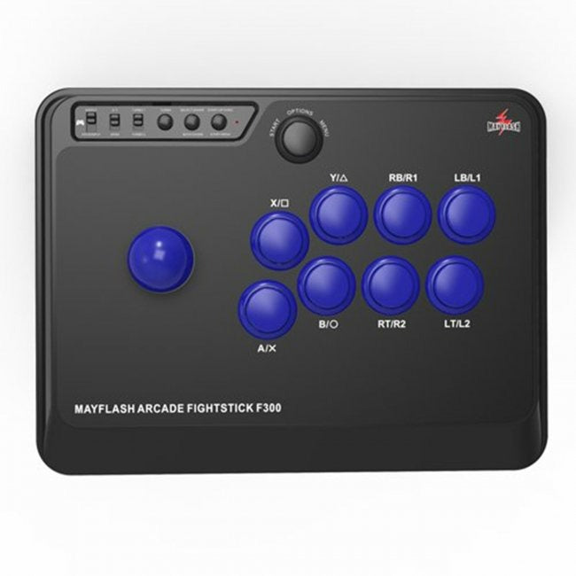 Mayflash F300 Universal Arcade Fight Stick - PS4, Switch 2 / Switch, Xbox Series X|S, PC, Steam Deck & Neo Geo Mini