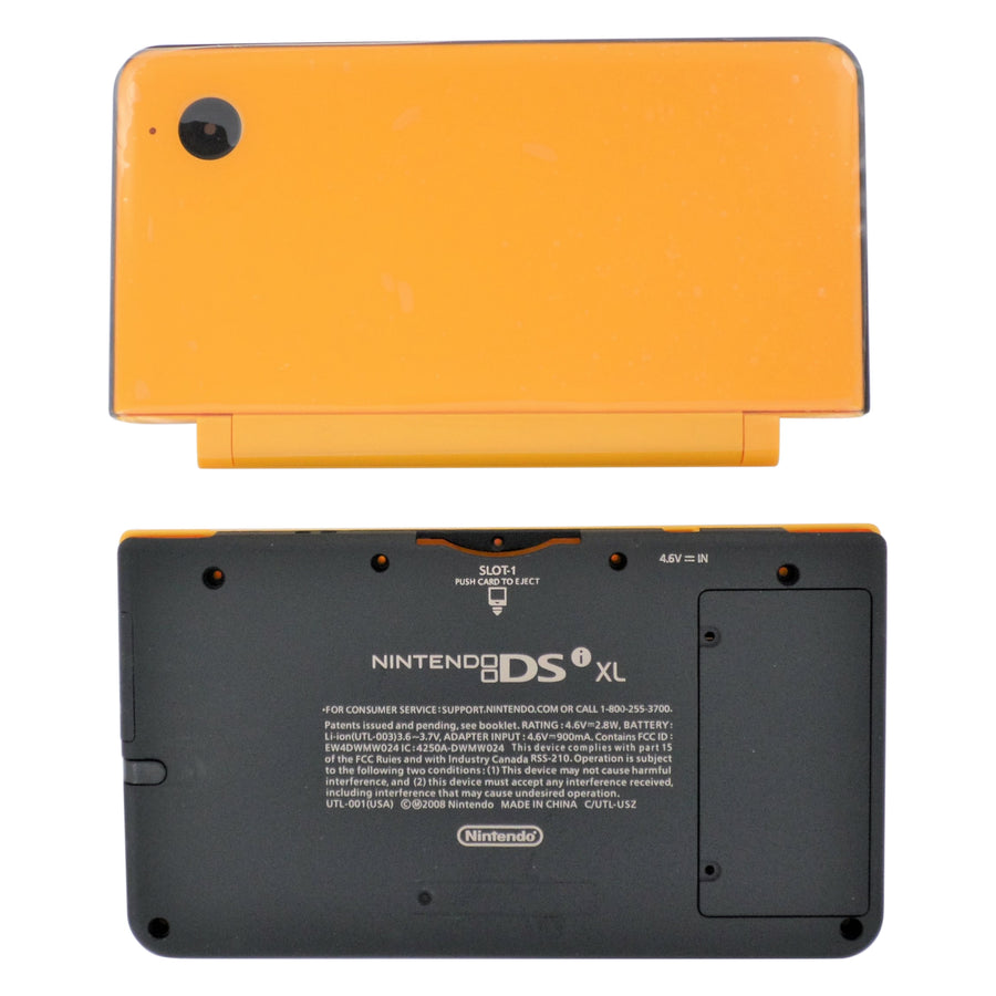 Nintendo DSi XL - Yellow - Nintendo DS Stuff