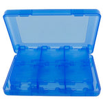 Game case holder for Nintendo 3DS, 2DS & DS game cartridges box travel 24 in 1 storage - Blue | ZedLabz