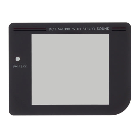 Replacement Plastic Screen Lens For Nintendo Game Boy Original DMG-01 - Grey | ZedLabz