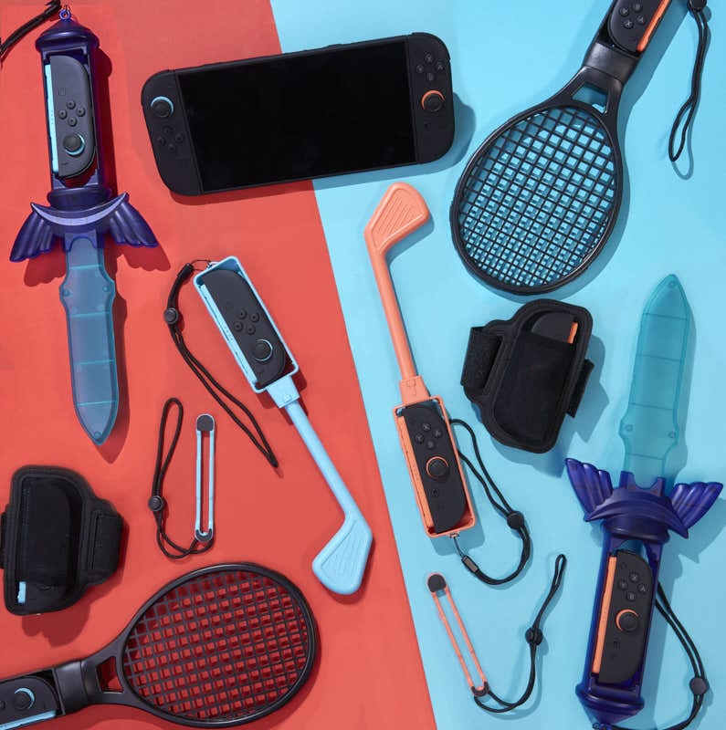 10-in-1 Sports Accessory Pack for Nintendo Switch 2 Joy-Con | Numskull
