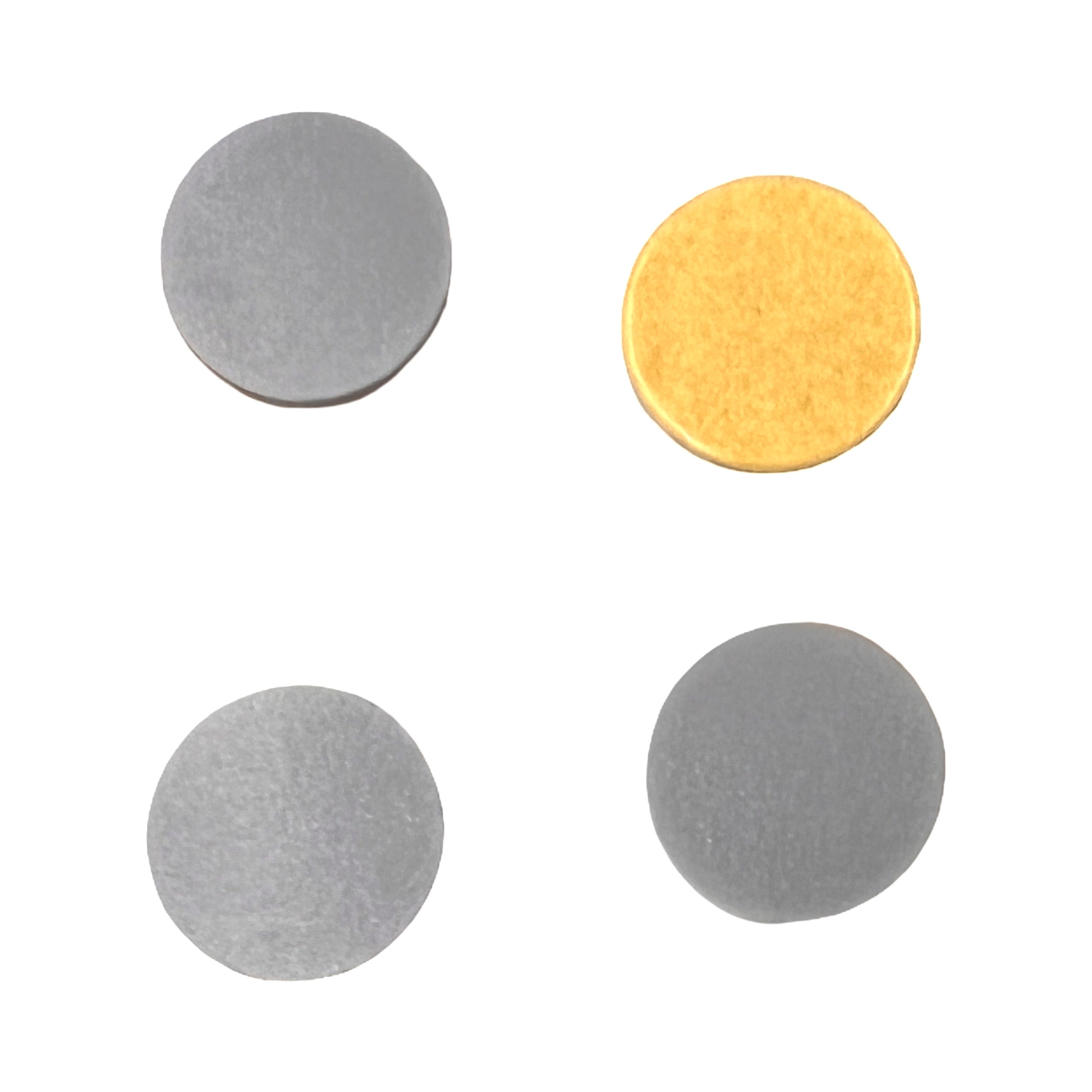 Replacement rubber feet set for Sony PSone (PS1 slim) self adhesive back 13mm - Light Grey | ZedLabz