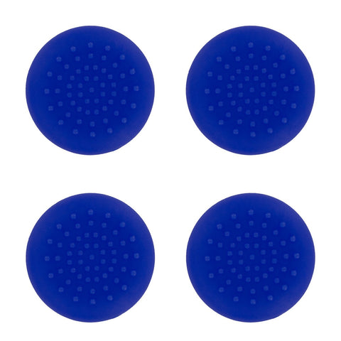 TPU analogue thumb grip stick concave covers caps for Xbox 360 - 4 pack blue | ZedLabz