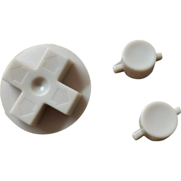 NES Style Button Set For Original Game Boy DMG 01 - Latte  | Retro Modding