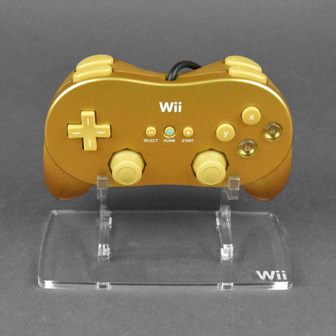 Display stand for Nintendo Wii Classic Pro controller - Crystal Clear | Rose Colored Gaming