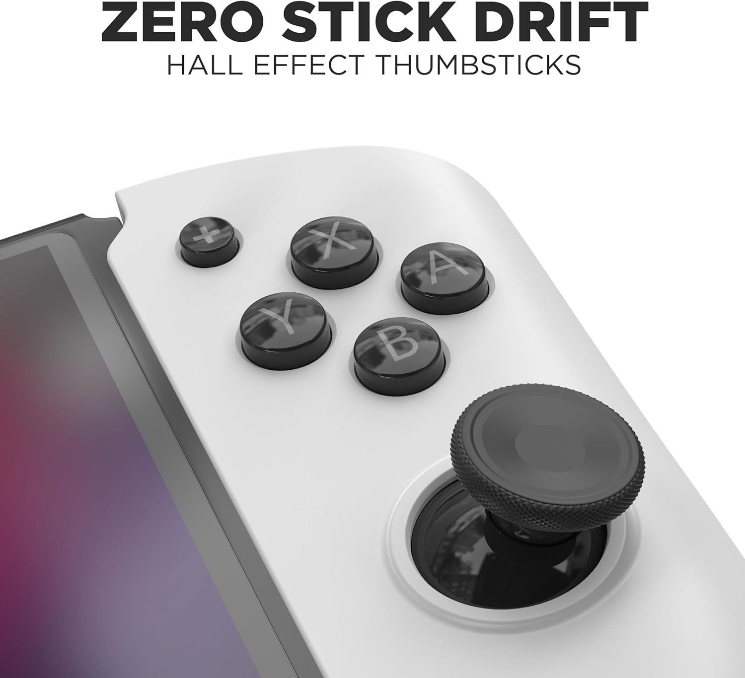 Nitro Deck for Nintendo Switch & Switch OLED with Zero Stick Drift - White | CRKD - 5