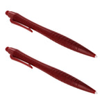 Large Ergonomic Touch Screen Stylus Pen - 2 Pack Red Wine | ZedLabz