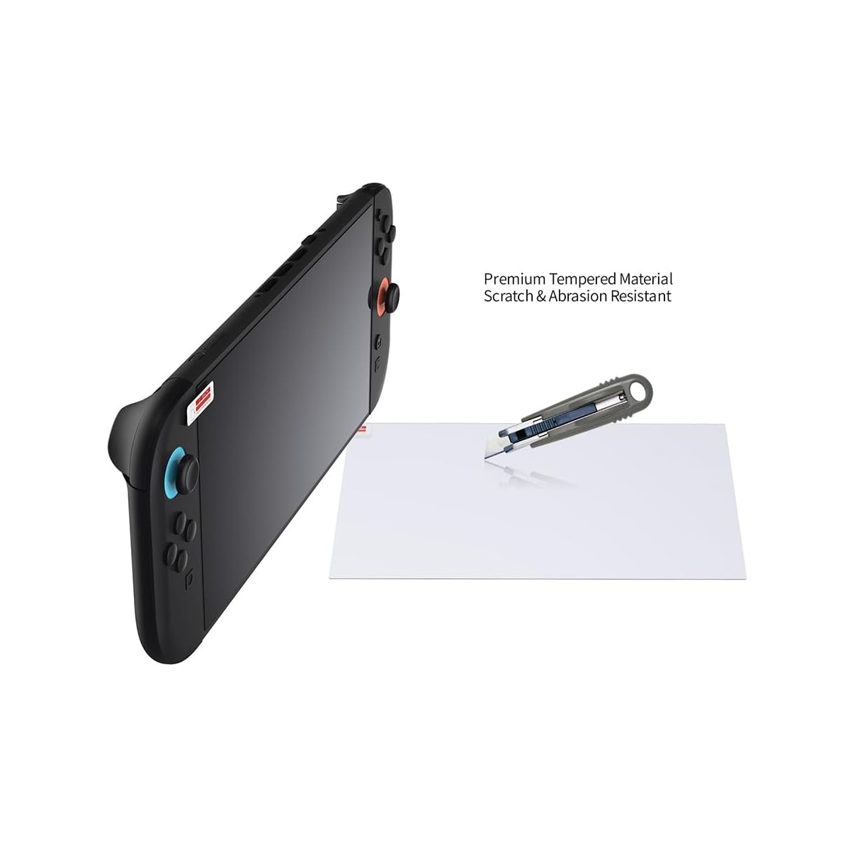 Tempered glass screen protector 2-pack for Nintendo Switch 2 - Clear | Dobe