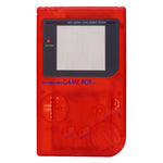 ZedLabz replacement housing shell case repair kit for Nintendo Game Boy DMG-01 - clear red