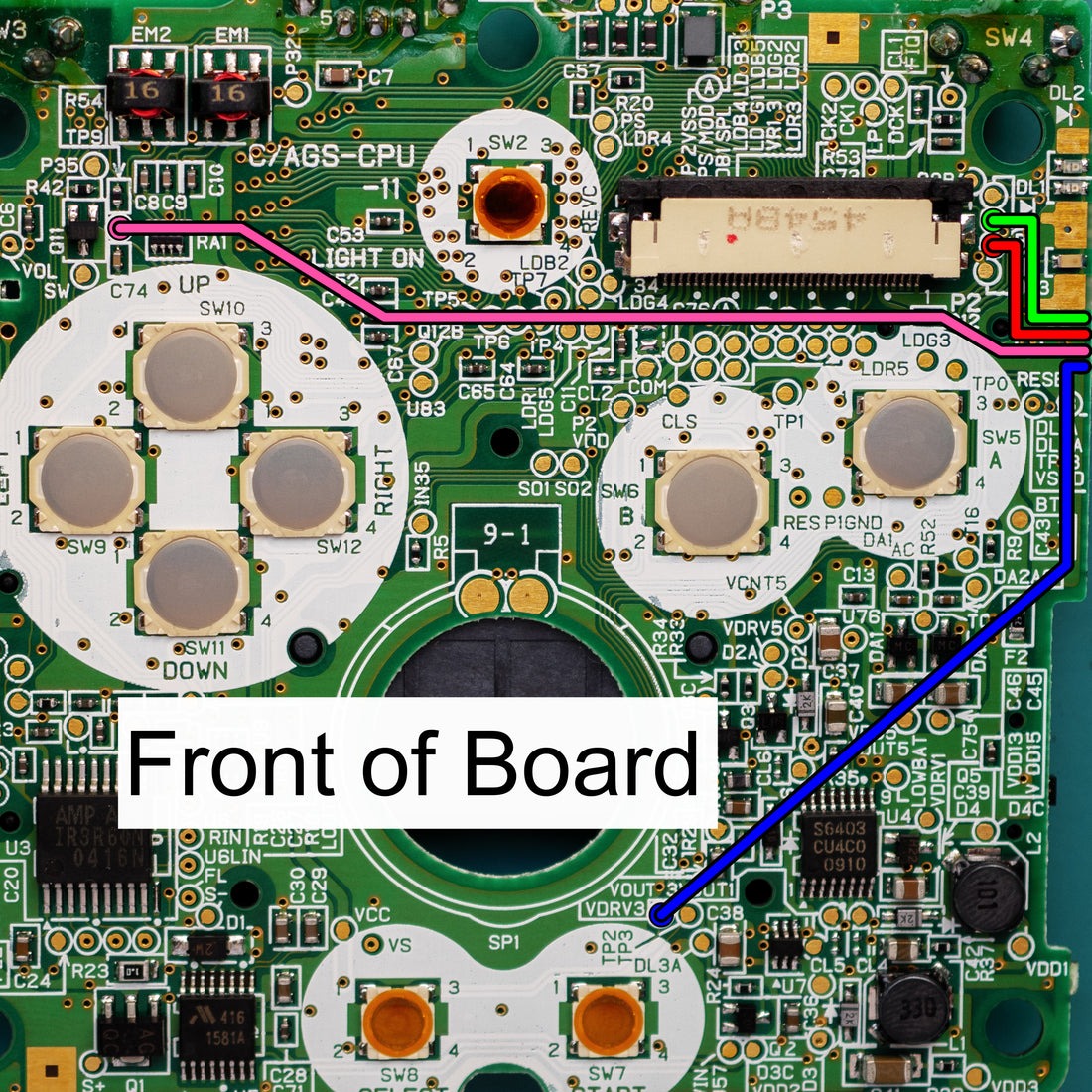 Overclocker Flex for Nintendo Game Boy Advance GBA SP AGS handheld accelerator | Robot retro