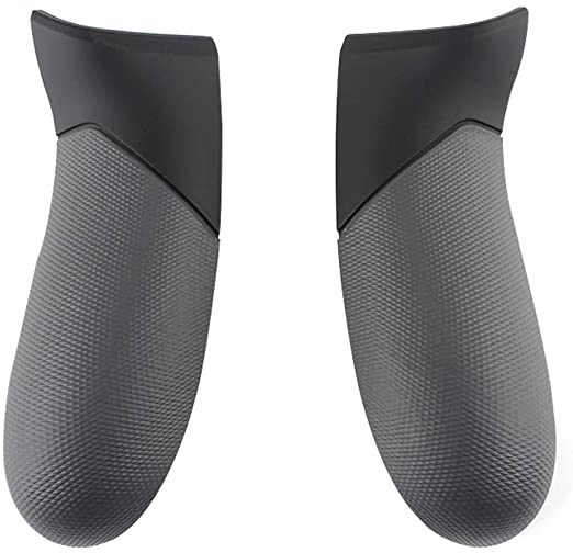 Non slip grip handles for Microsoft Xbox One controllers 1698 model version ergonomic grip - Black & Grey | ZedLabz - 1