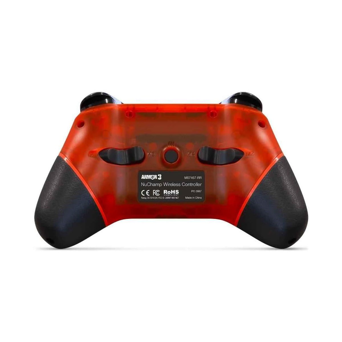 Nuchamp wireless game controller for Nintendo Switch / Lite / OLED console - Red | Armor 3