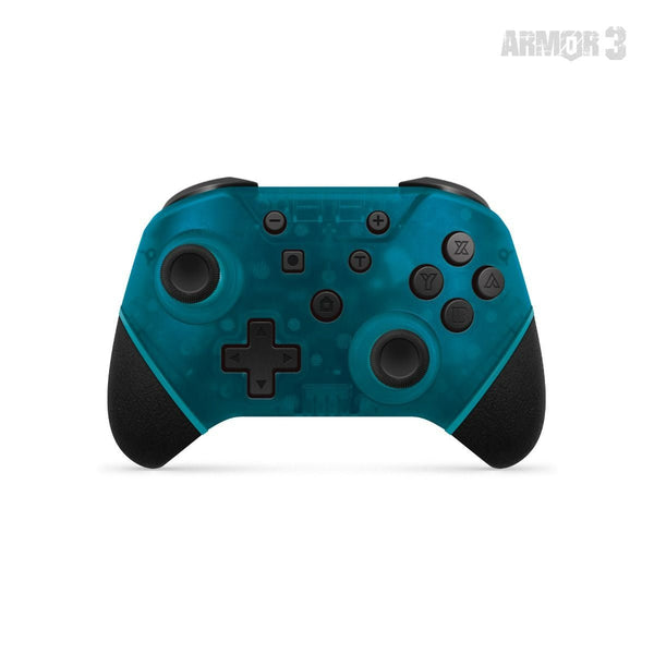 Nuchamp wireless game controller for Nintendo Switch / Lite / OLED console - Turquoise | Armor 3 - 1