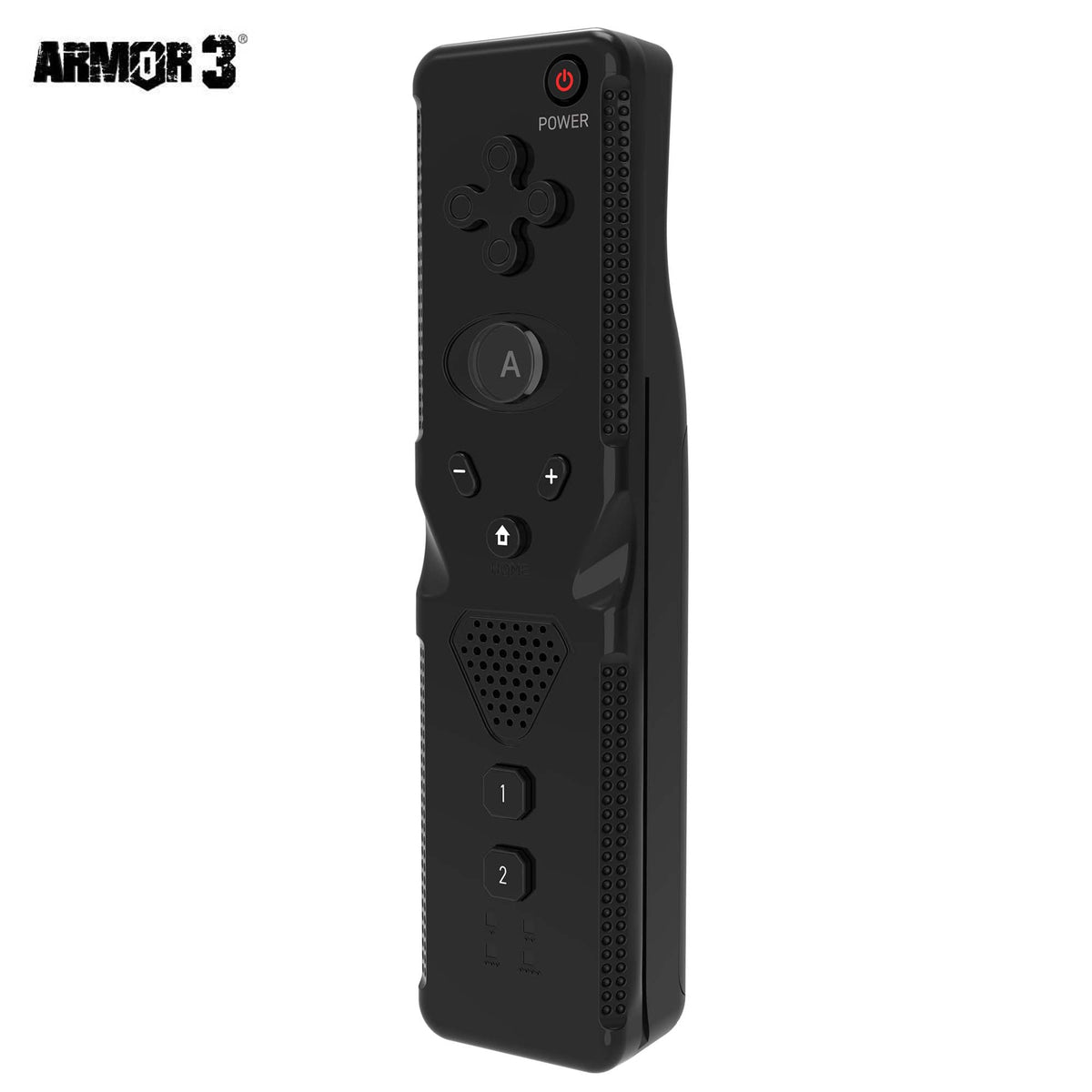 NuWave Deluxe Wii Remote & Nunchuck combo for Nintendo Wii & Wii U - black | Armor3 - 4