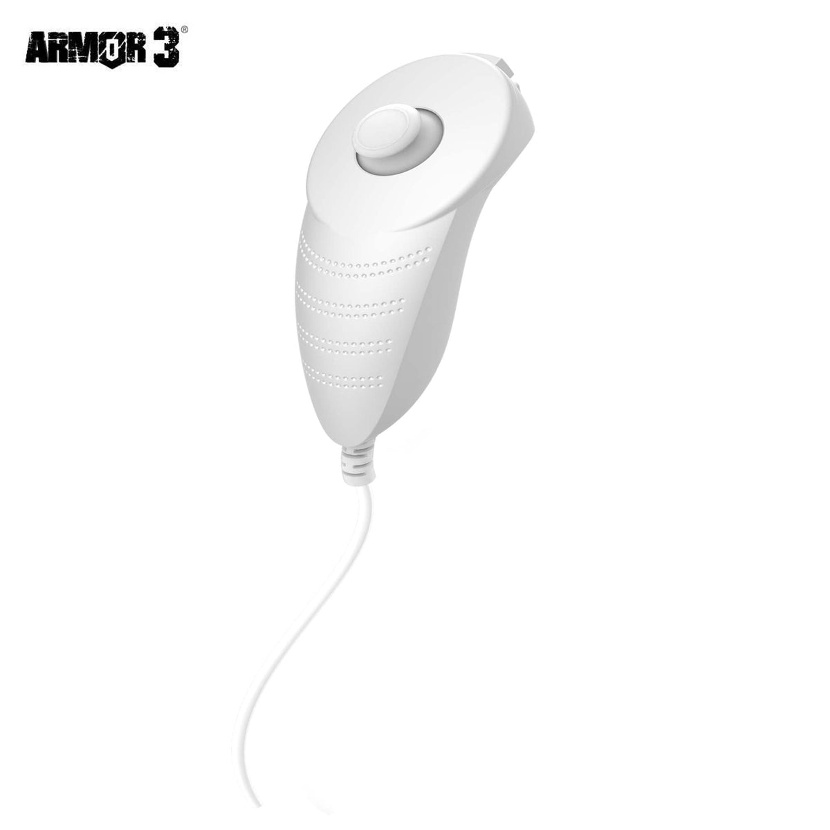 NuWave Deluxe Wii Remote & Nunchuck combo for Nintendo Wii & Wii U - white | Armor3 - 6