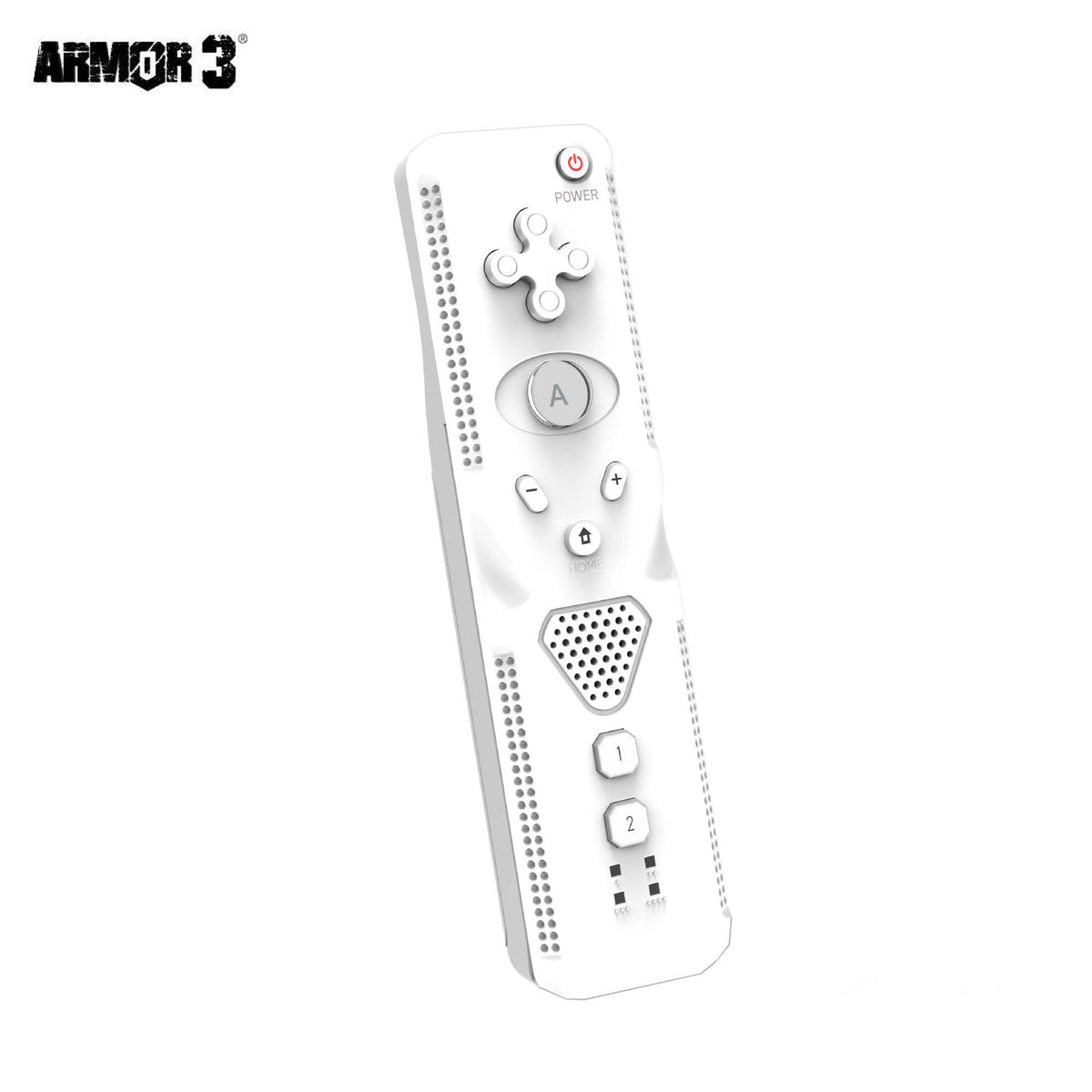 NuWave Deluxe Wii Remote & Nunchuck combo for Nintendo Wii & Wii U - white | Armor3 - 5