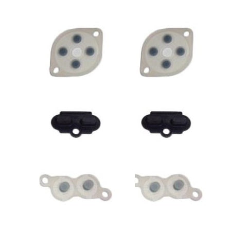 Button contacts kit for Nintendo Nes compatible conductive rubber pad - 2 pack | ZedLabz
