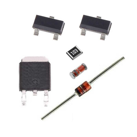 Power circuit rebuild repair kit inc mosfet, zener diodes, transistors & resistor for Atari Lynx 1 & 2 II | ZedLabz