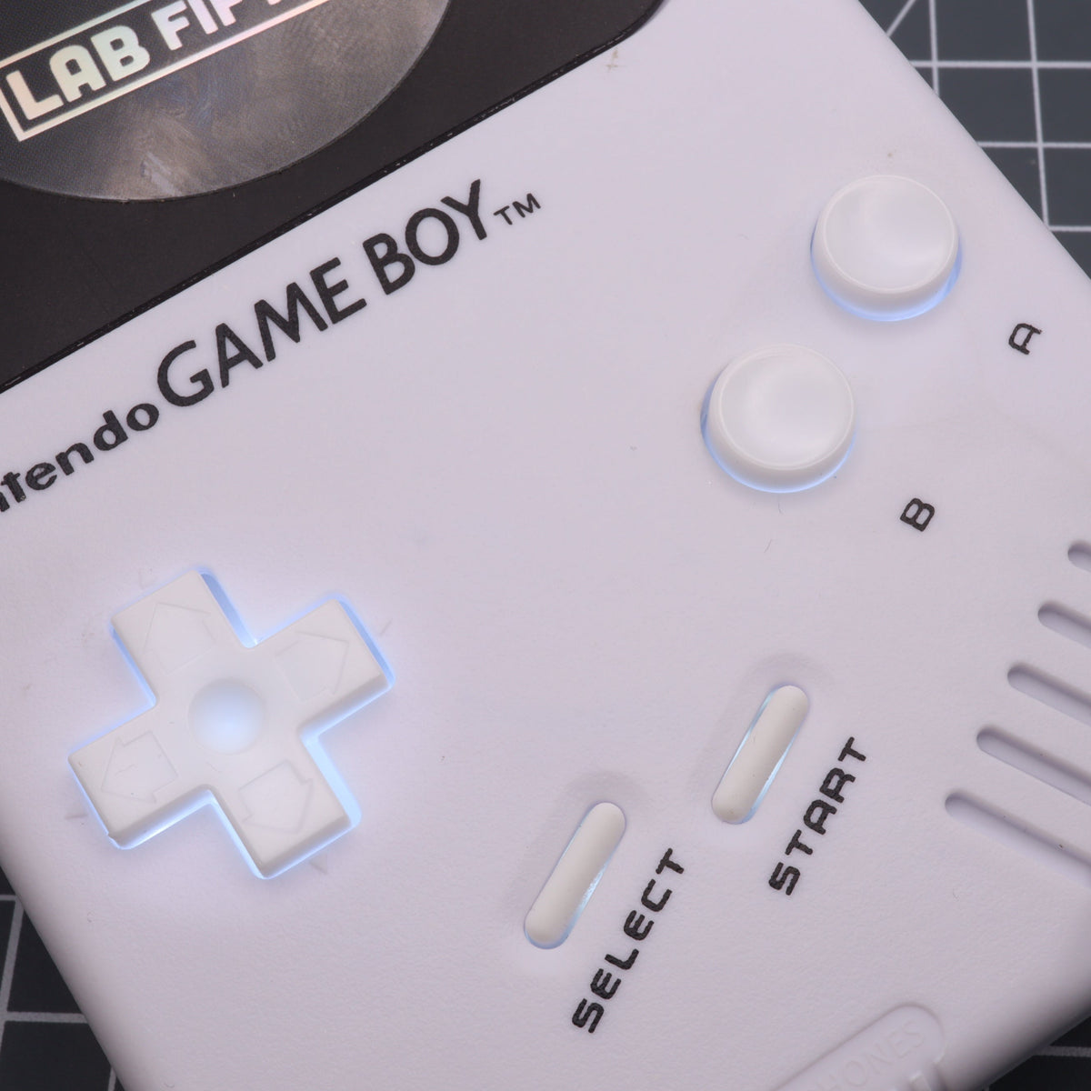 Hand cast custom resin buttons for Nintendo NES controller NES-004 (also fits Game Boy DMG-01) - Pudding Cap | Lab Fifteen Co