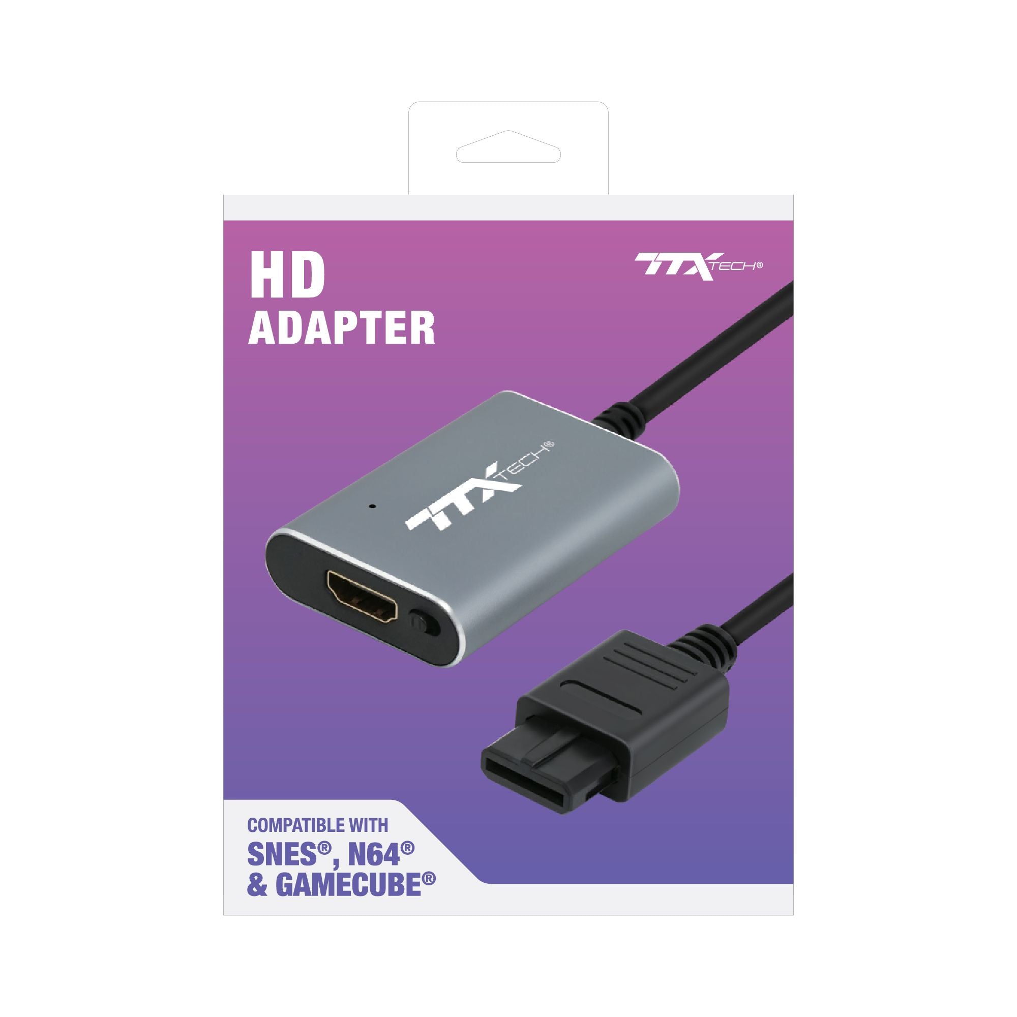 Av to HDMI adapter converter cable for Super Nintendo Snes, Nintendo 64 N64 & GameCube | TTXtech