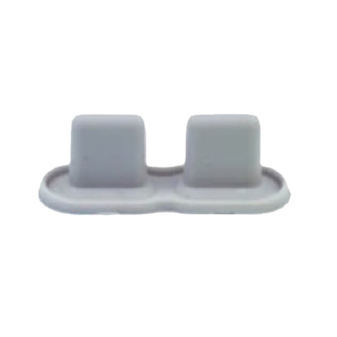 Conductive Silicone Rubber Start/Select Button For Nintendo Game Boy Pocket - GameBoy Light Gray | Retro Modding