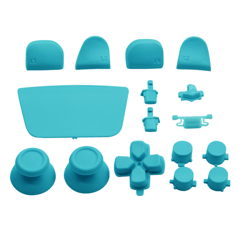 Full Button Set For Sony PS5 Controllers - Light Blue | ZedLabz