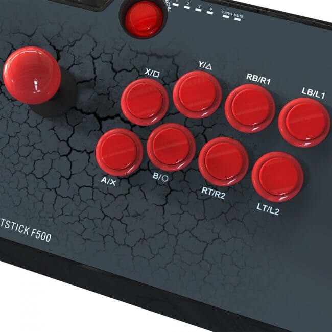Mayflash F500 V2 Universal Arcade Fight Stick - PS4, Xbox Series X|S, Switch, PC, Neo Geo Mini & Mega Drive Mini