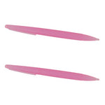 Large Semi Transparent Stylus Pens For Nintendo DS Family - 2 Pack Pink | ZedLabz