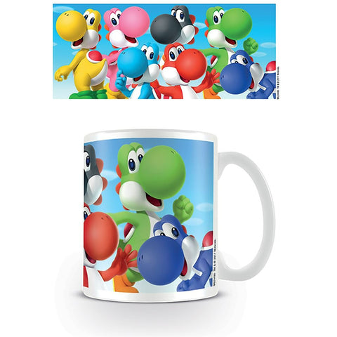Super Mario Yoshi official mug 11oz/315ml white ceramic | Pyramid