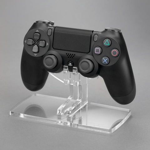 Display stand for Sony PS4 controller - Frosted Clear | Rose Colored Gaming