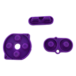 Conductive Silicone Button Contacts Kit For Nintendo Game Boy Color - Purple | ZedLabz