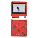 Replacement Housing Shell Kit For Nintendo Game Boy Advance SP - Groudon Pokemon | ZedLabz