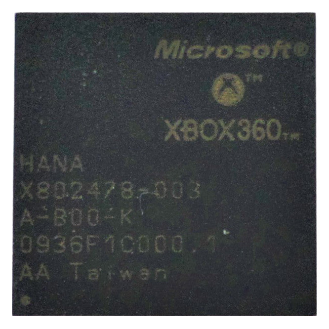 IC chip for Xbox 360 & Slim Hana HDMI Scaler chip X802478-003 refurbished reballed internal replacement | ZedLabz