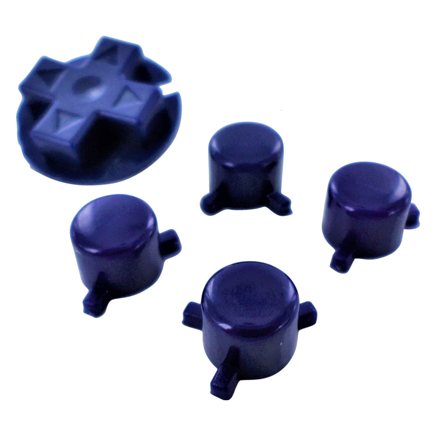 Action Buttons & D-Pad Set For Odroid-Go Advance Console - Indigo Purple | ZedLabz