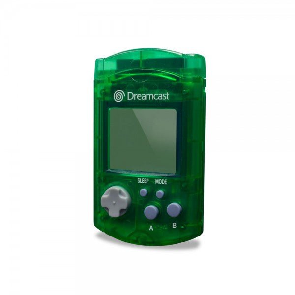 Official Sega Dreamcast visual display unit VMU memory card - Green - 3