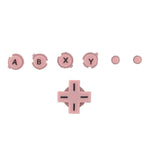 Zedlabz replacement button set inc D-Pad, A B X Y, triggers & volume power slider for Nintendo DS Lite - pink