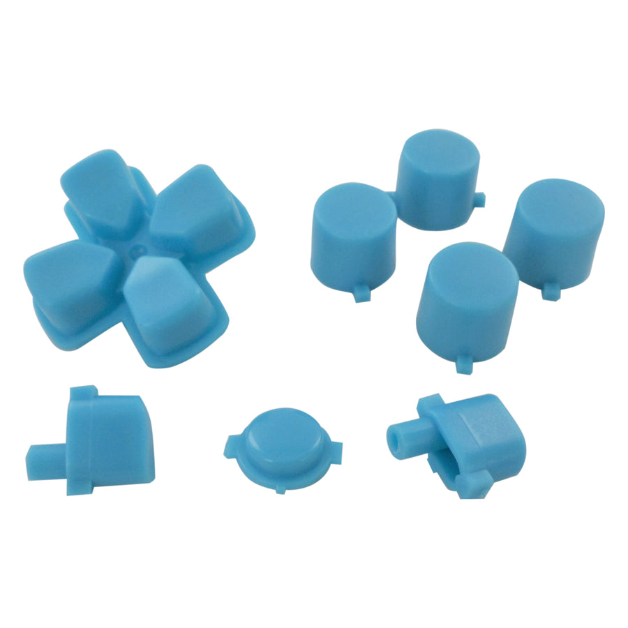 D-Pad & action button set for Sony PS4 controllers - Light Blue | ZedLabz