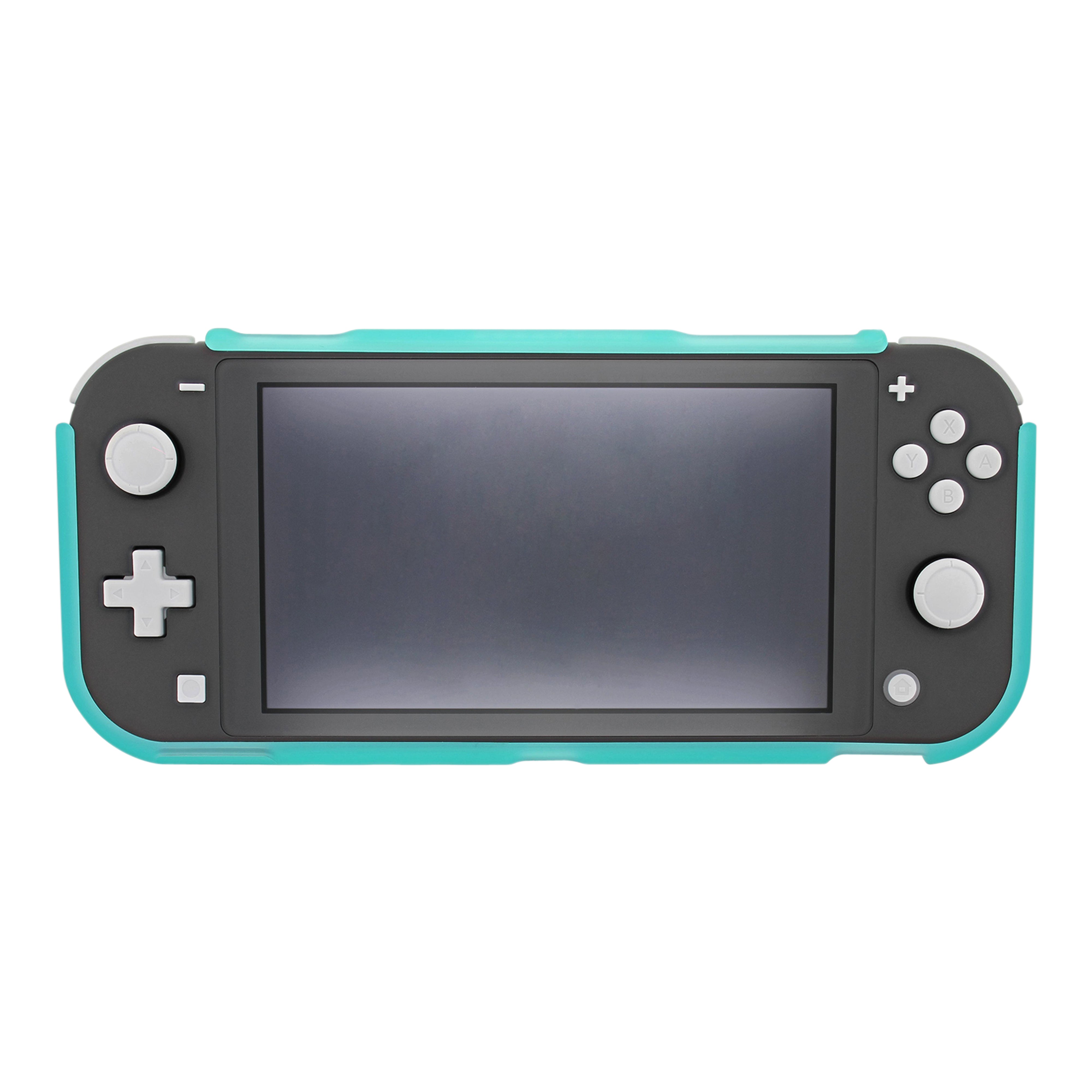 Flexi gel protective case for Nintendo Switch Lite (2019 model) premium soft TPU shock absorbing bumper protector cover – Turqouise | ZedLabz