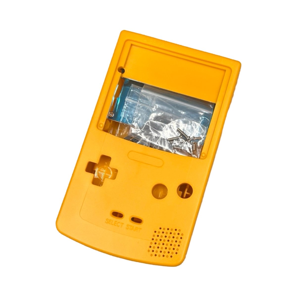 OLED / IPS laminated screen ready shell for Nintendo Game Boy Color modified no cut replacement housing | Hispeedido - 6