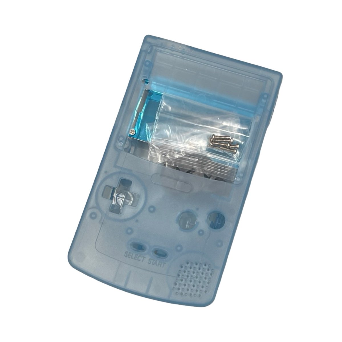 OLED / IPS laminated screen ready shell for Nintendo Game Boy Color modified no cut replacement housing | Hispeedido - 16