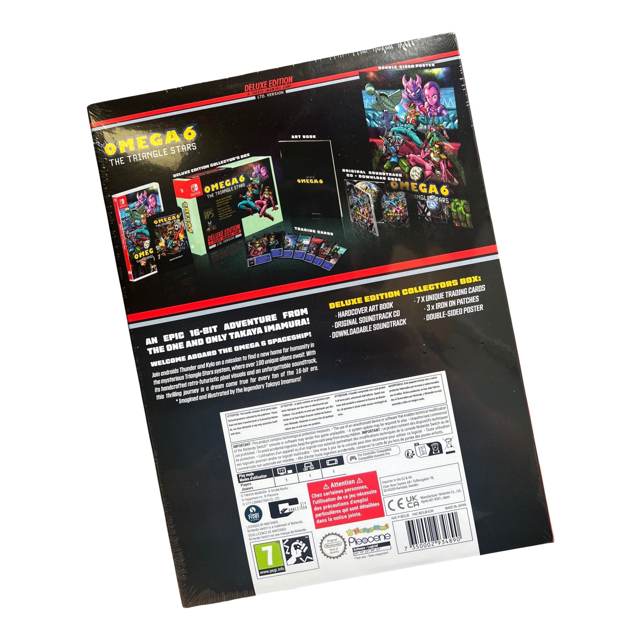 OMEGA 6 The Triangle Stars Deluxe Big Box Edition for Nintendo Switch | Clear River - 2