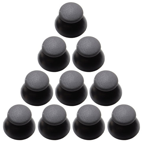 Thumbsticks for PS3 Sony controller analog thumb Grip convex Cap - 5 pack Black | ZedLabz