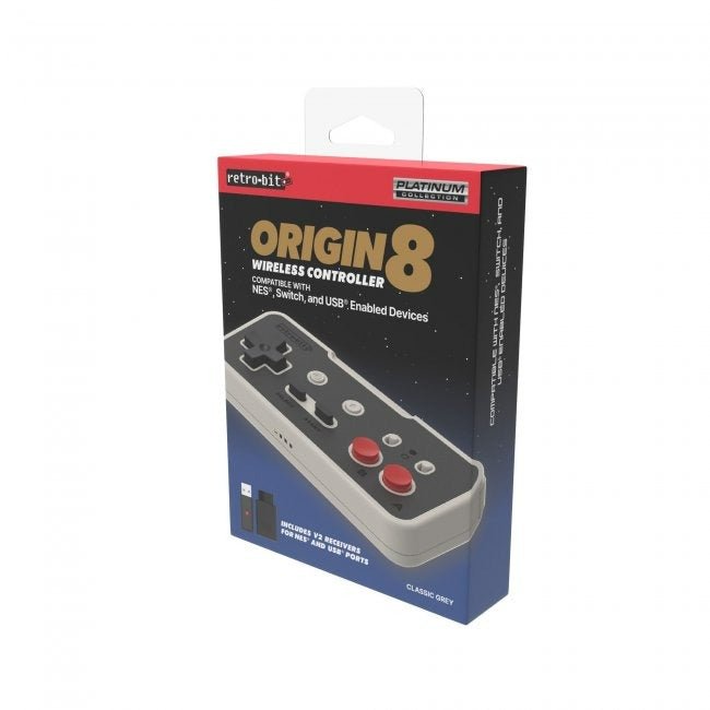 Wireless Nes Controller Origin8 Wireless controller for NES, Switch & USB devices - Classic ...