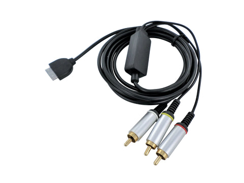 AV cable for PSP Go PSP-N1000 series composite replacement - Black | ZedLabz