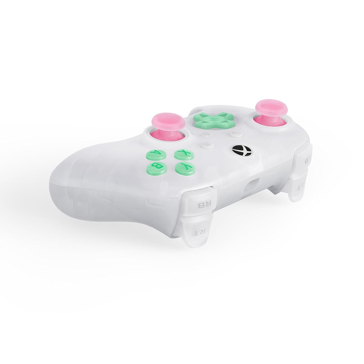 Ultimate Mini wired controller with Hall Effect sticks for Xbox Series X|S, Xbox One & Windows - officially licensed - Clear White | 8BitDo