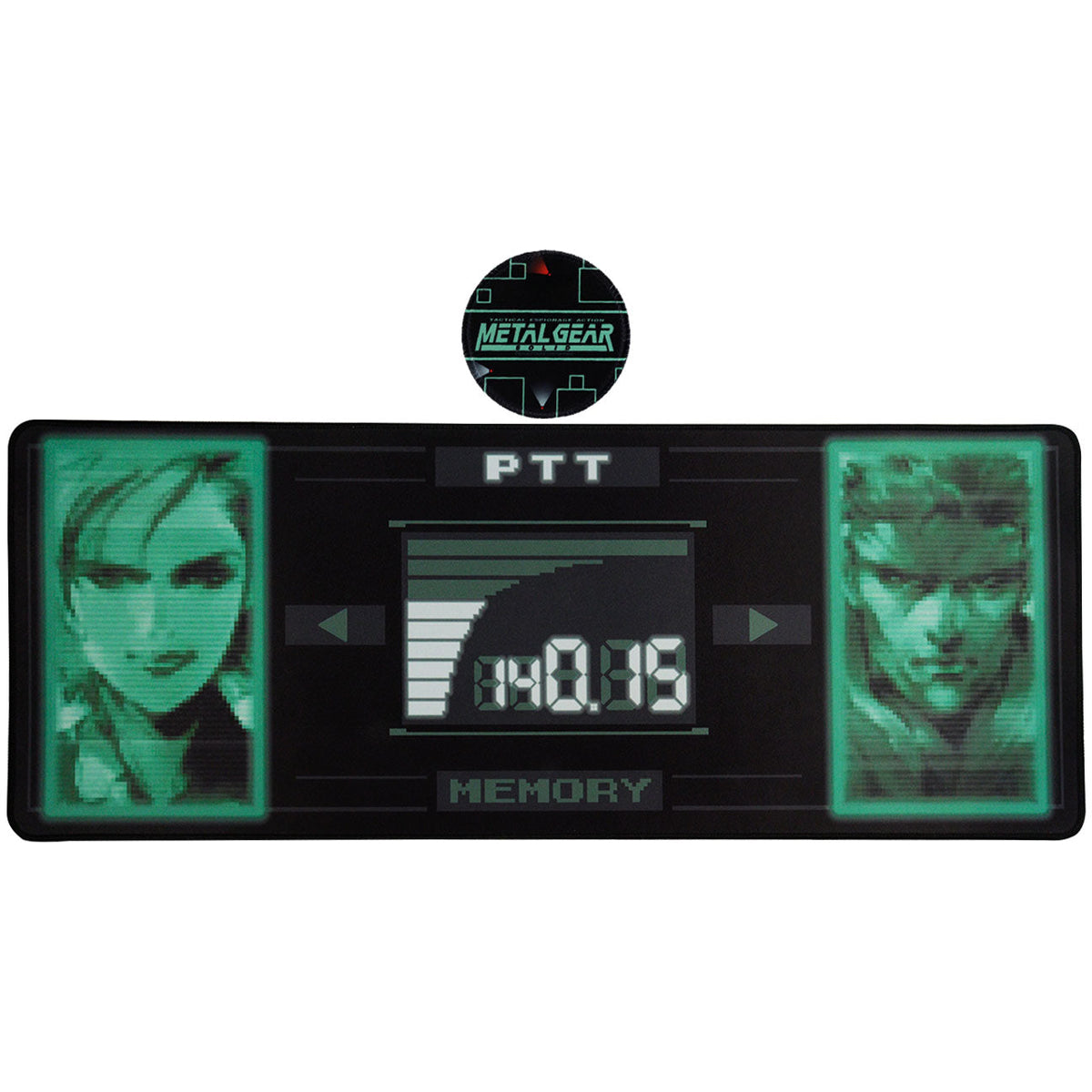 Metal Gear Solid XL Desk Pad & Coaster Set | Fanattik