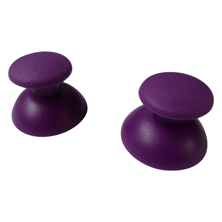 Thumbsticks for Sony PS3 controllers analog rubber convex replacement - 2 pk purple | ZedLabz