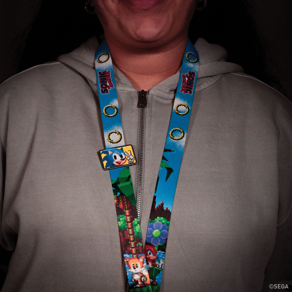 Sonic the Hedgehog Lanyard & Pin Badge Set | Fanattik