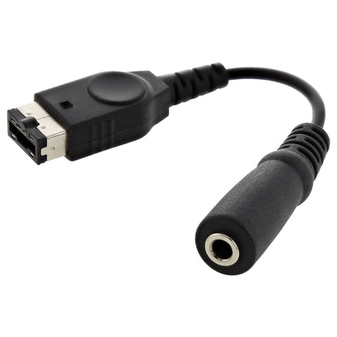 Headphone adapter for Game Boy Advance SP cable cord lead 3.5mm - black | ZedLabz