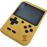 Retro Mini handheld video game console built in 777 classic games - Yellow | ZedLabz